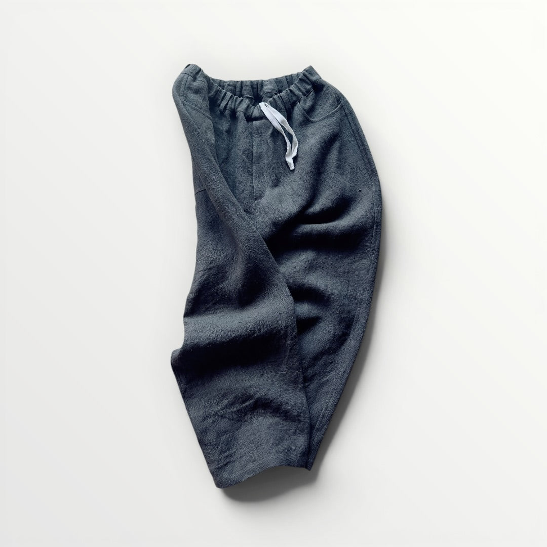 8 linen straight pants