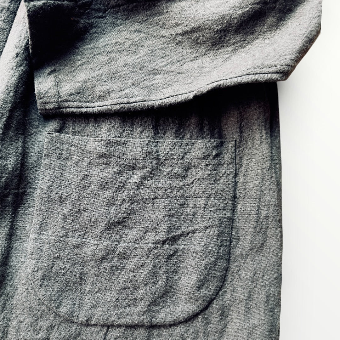 Ramie linen haori