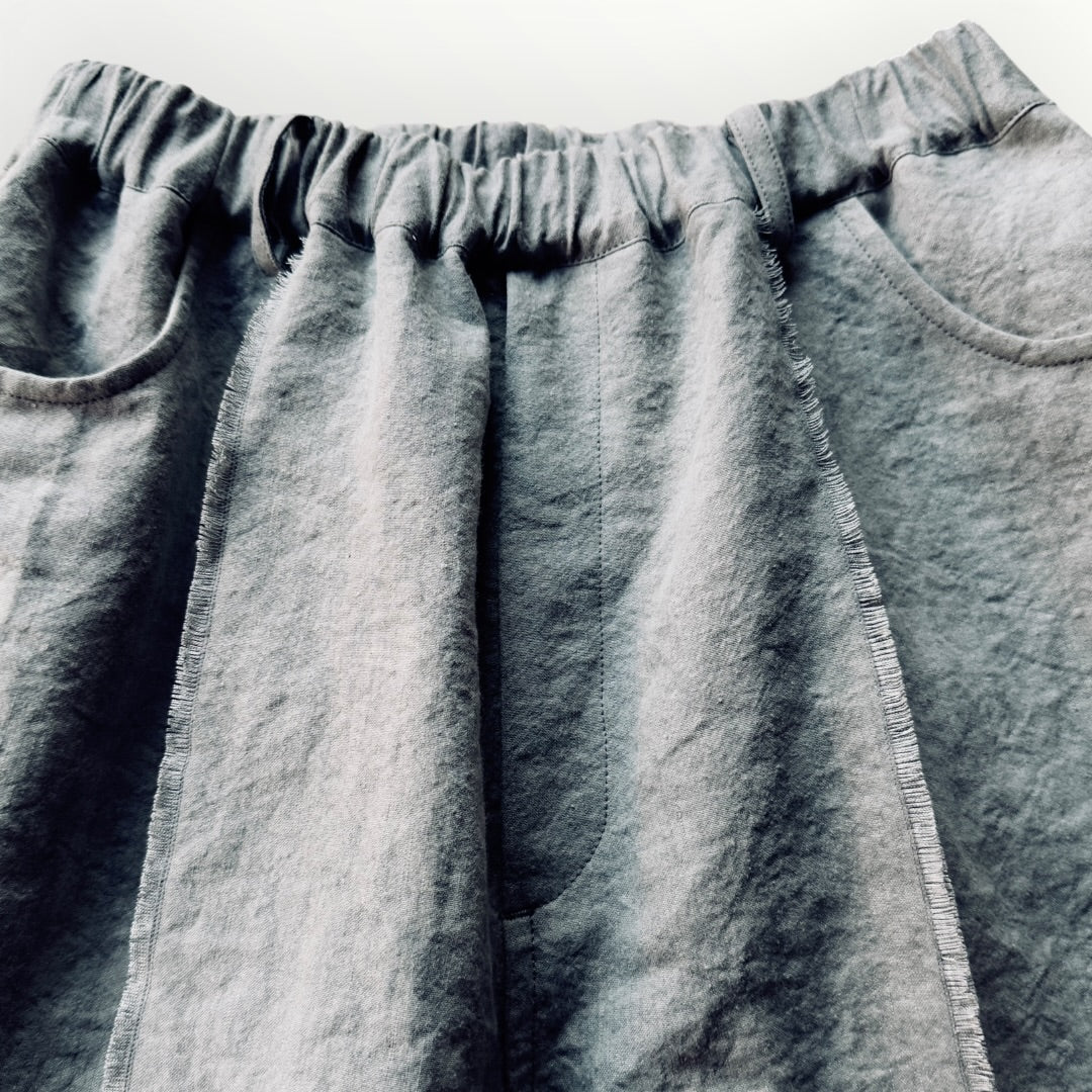 High-density Japanese paper linen pants