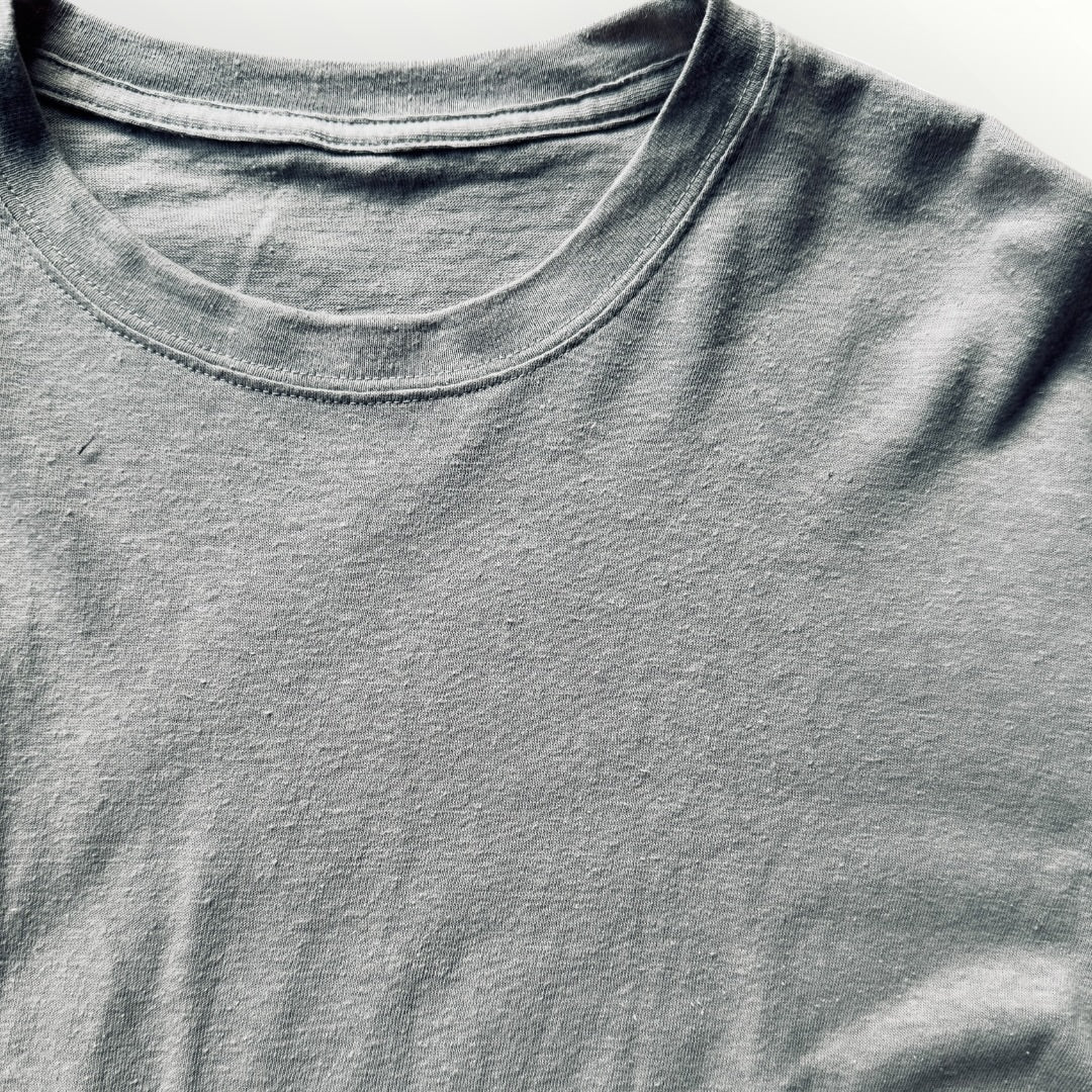 Cotton Linen Long T-Shirt
