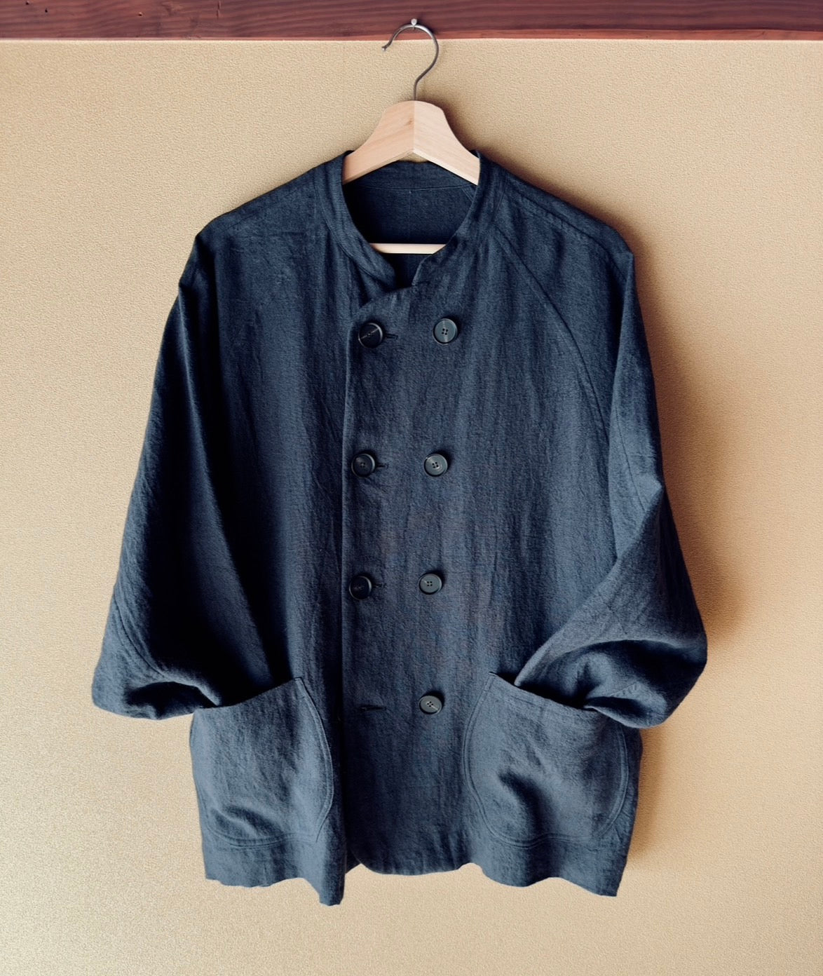 Ramie Linen Double Jacket