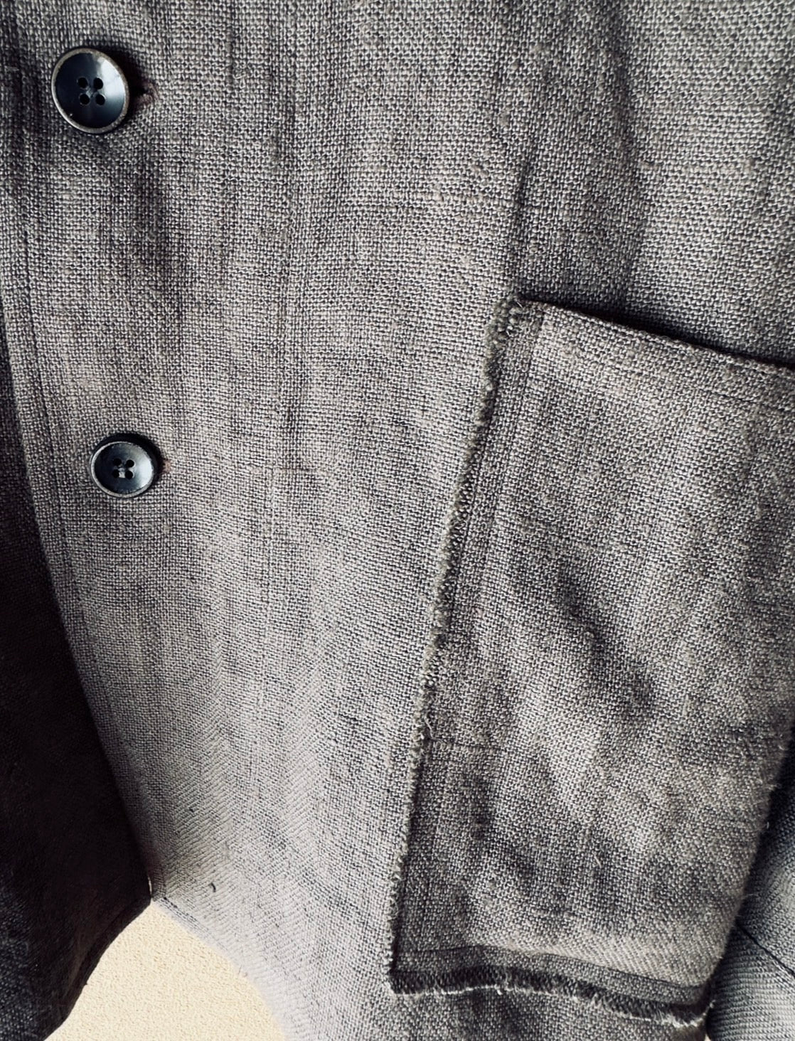 8 linen jacket