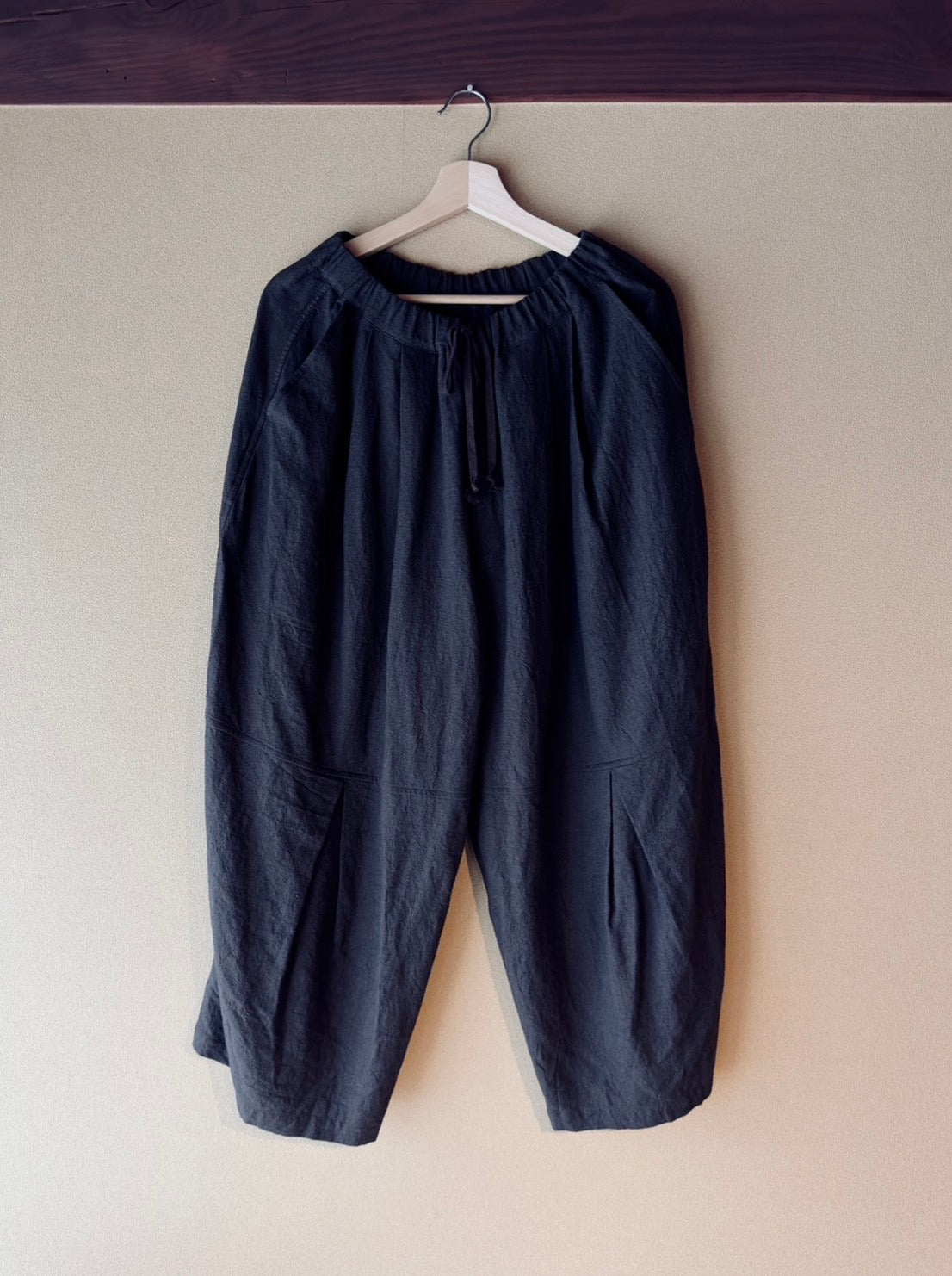 Ramie linen hakama pants