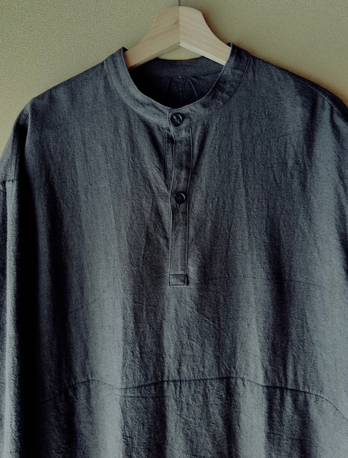 Ramie linen overshirt