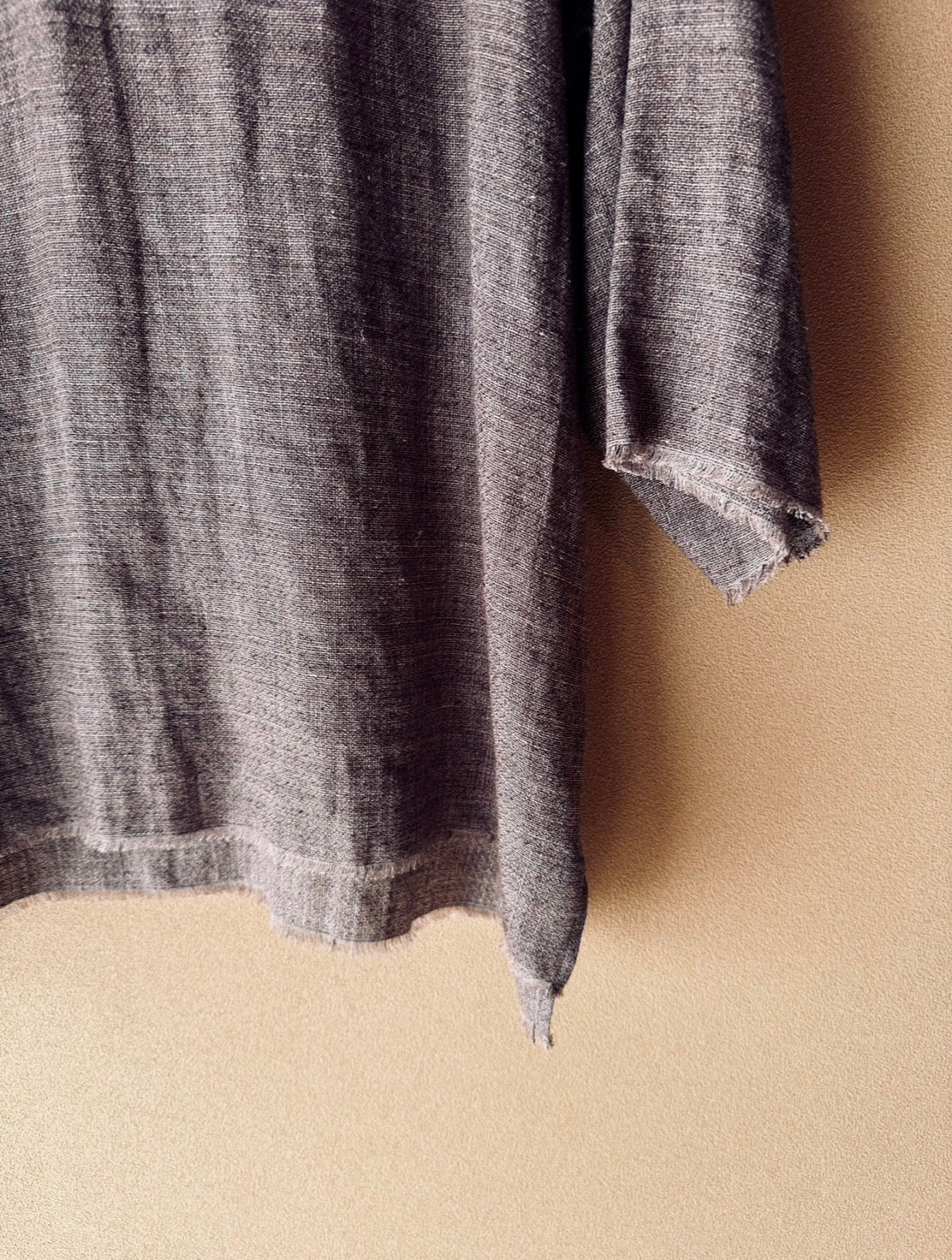 Linen Silk Chambray Pullover