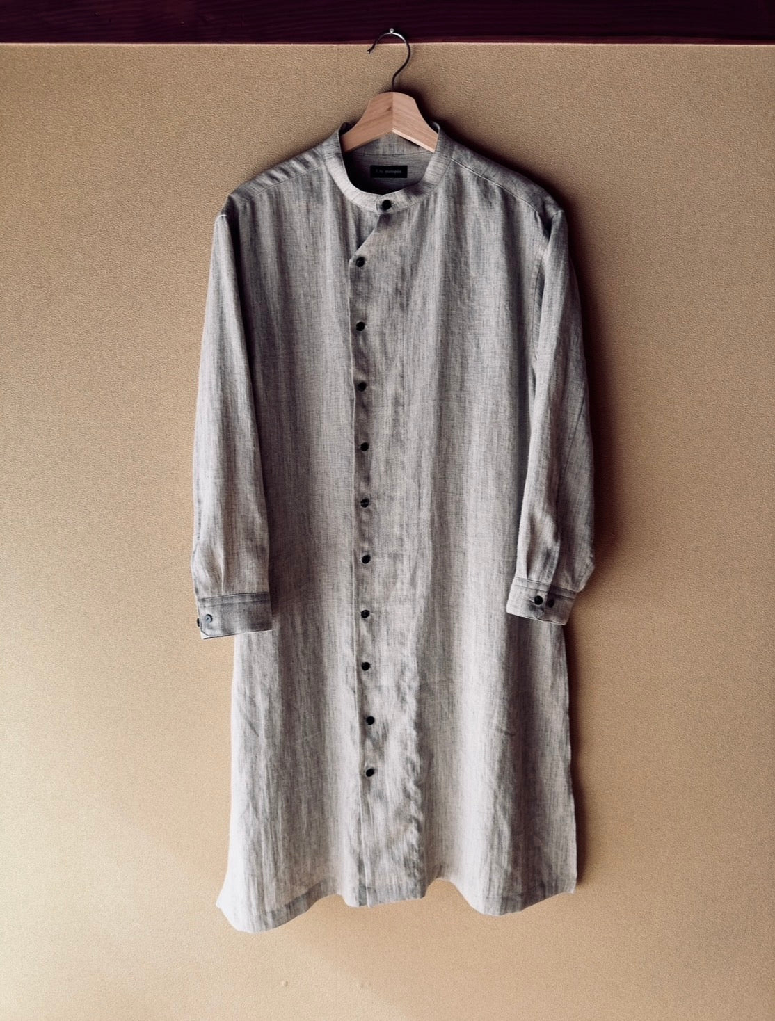 Ramie Linen TOP Long Shirt