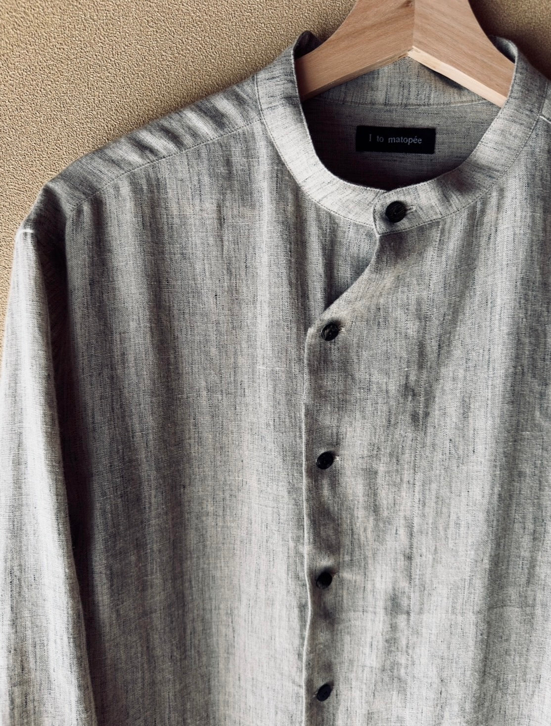 Ramie Linen TOP Long Shirt