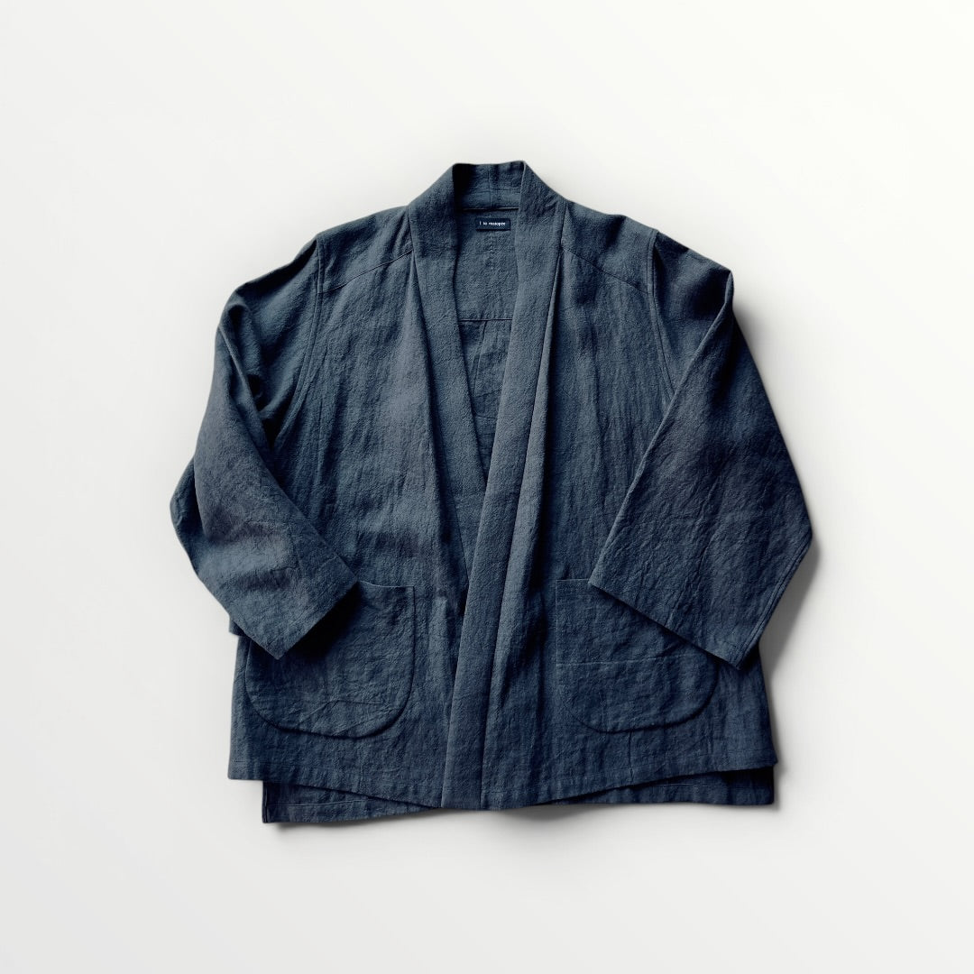 Ramie linen haori