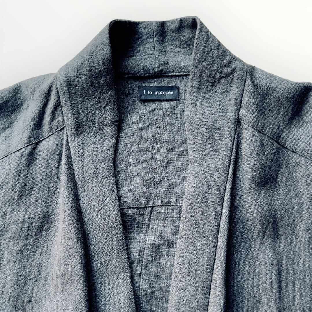 Ramie linen haori