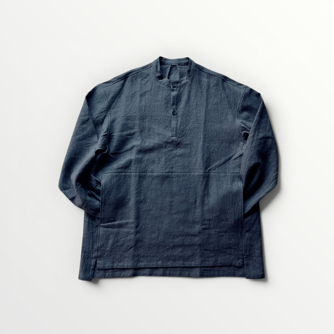 Ramie linen overshirt