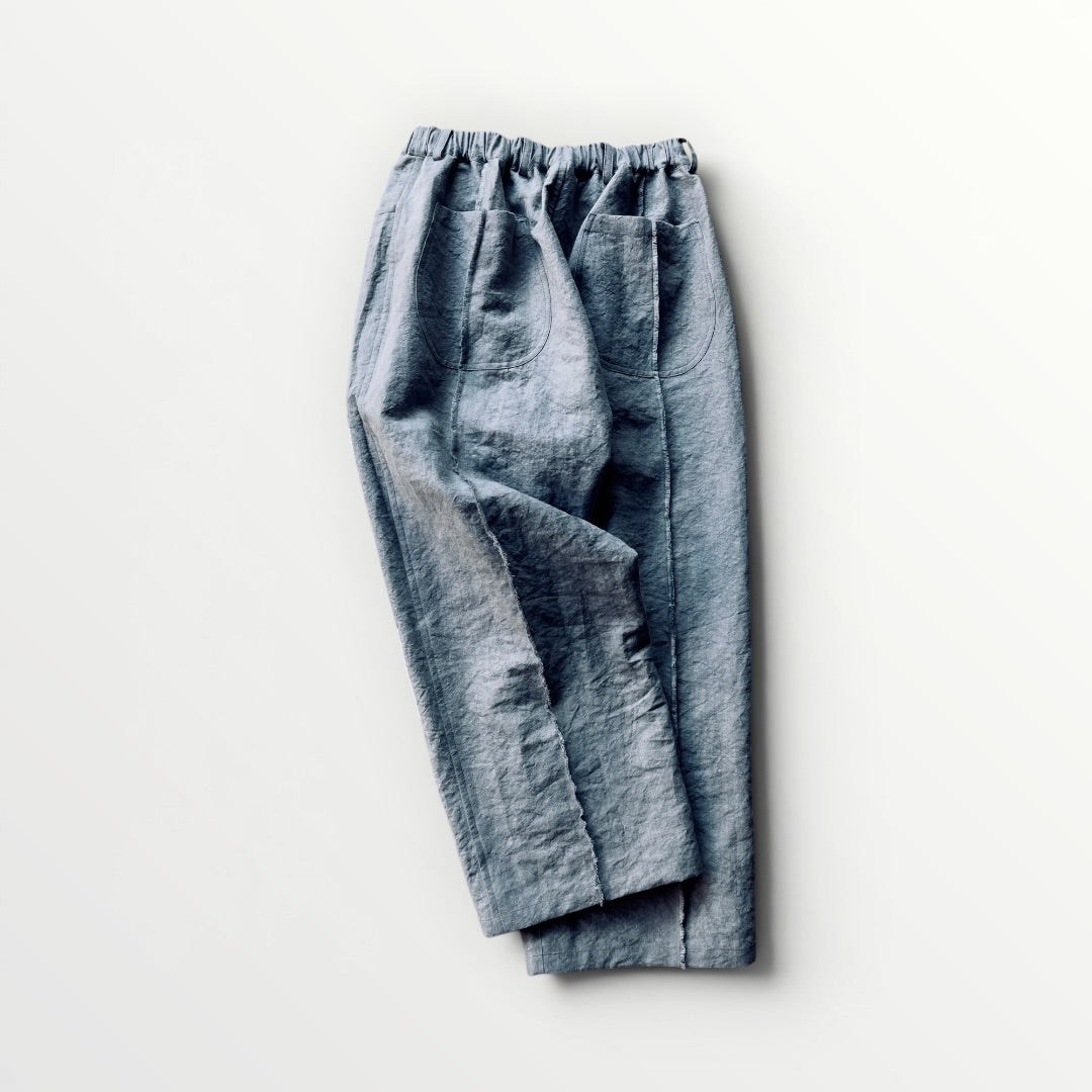 High-density Japanese paper linen pants