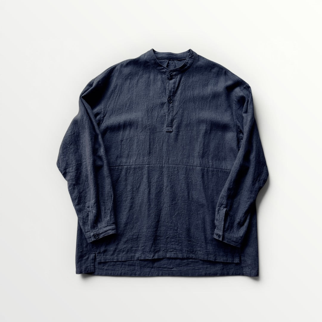 Ramie linen overshirt