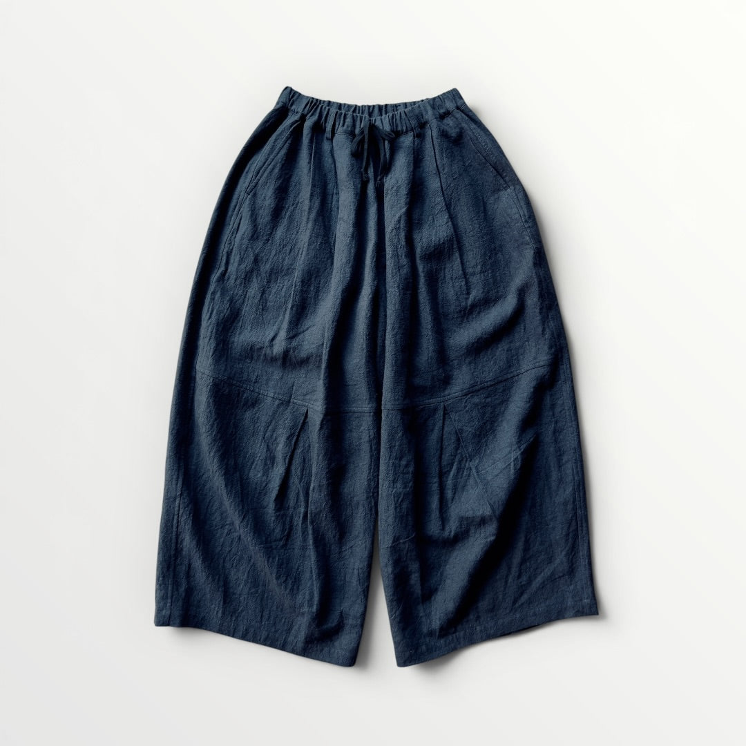 Ramie linen hakama pants
