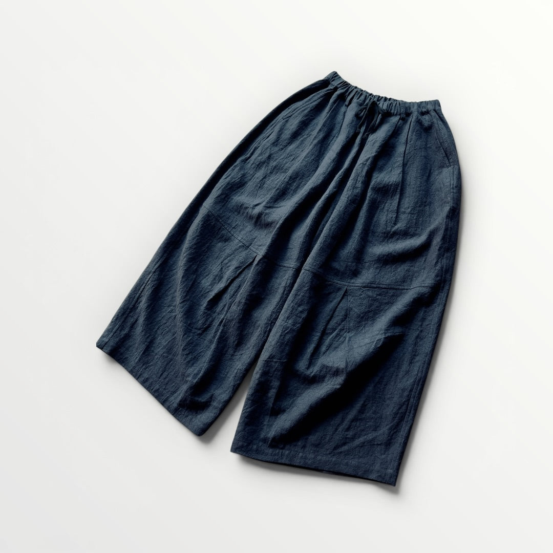 Ramie linen hakama pants